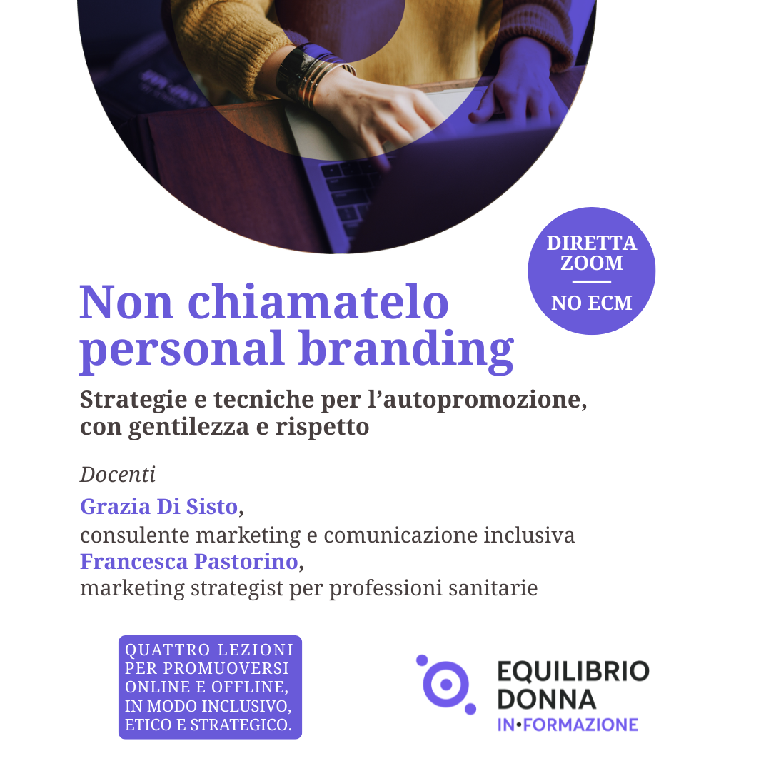 Non chiamatelo personal branding (600 x 600 px) (1080 x 1080 px)